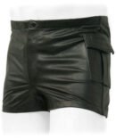 Leather Cargo Shorts Style # 101