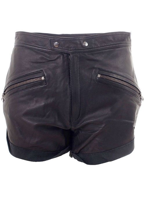 Leather Cargo Shorts Style # 103