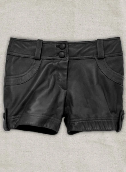 Leather Cargo Shorts Style # 104