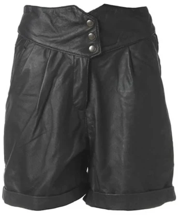 Leather Cargo Shorts Style # 107