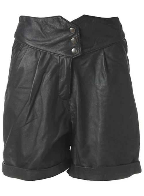 Leather Cargo Shorts Style # 107