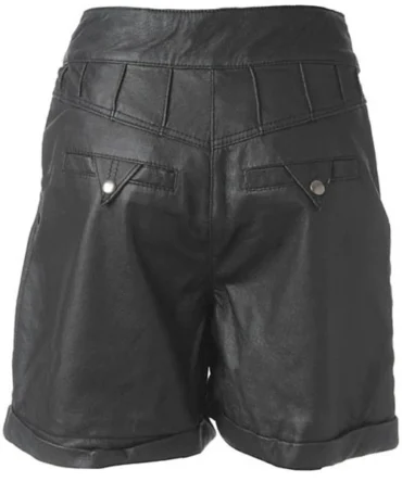 Leather Cargo Shorts Style # 107