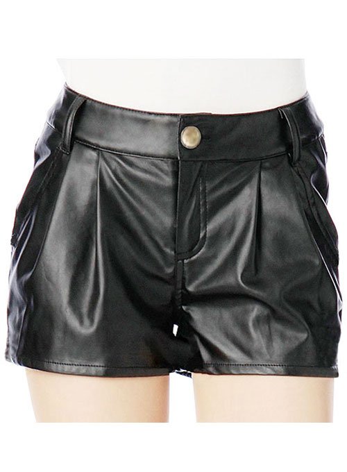 Leather Cargo Shorts Style # 109