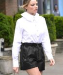 Margot Robie Leather Shorts